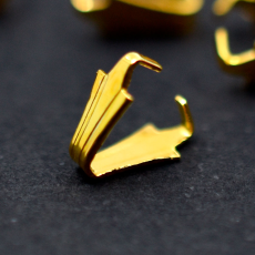 Garra Jacare Dourado 5mm