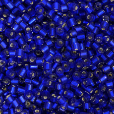 Vidrilho Preciosa® Ornela Azul Transparente (37100) 2x10/0=2,3mm