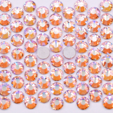 Strass Chaton Rose Supreme NO HF Light Rose Aurora Boreal SS16= 3,8mm