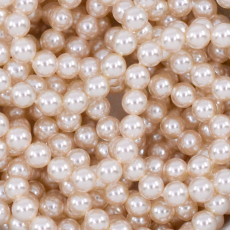 Pérola de Vidro Collection Premium Creme 4mm