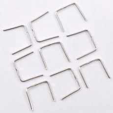 Clips Laço para montar Lustre LDI Cristais® art. 5002 Níquel 10,5x11mm