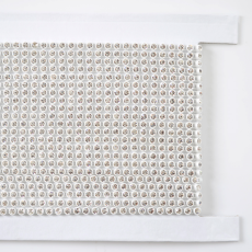 Fio de Strass Plástico Branco Preciosa® art. 81 Cristal Branca SS12 = PP24 = 3mm