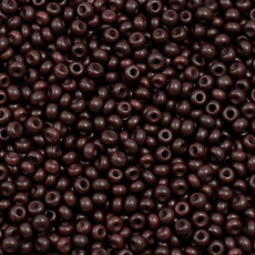 Miçanga Color by LDI Cristais® Marrom Escuro (13780L) 9,5/0 aprox. 2,35mm