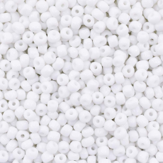 Miçanga Supreme Freestyle Branco Fosco 03050 6/0 aprox. 3,6mm