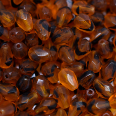 Cristal Gota Preciosa® Ornela Onça (18016) 8x6mm