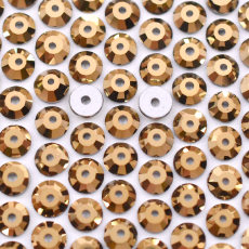 Lantejoula para costura Supreme Cristal Aurum 5mm