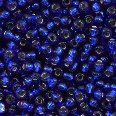 Miçanga Supreme Freestyle Azul Transparente 37080 6/0 aprox. 3,6mm