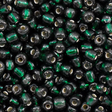 Miçanga Supreme Freestyle Verde Transparente 57150 6/0 aprox. 3,6mm