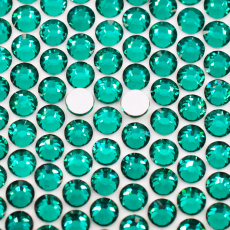 Strass Chaton Rose Supreme NO HF Blue Zircon SS16= 3,8mm