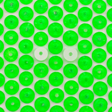 Lantejoula para costura Supreme Cristal Neon Green 4mm