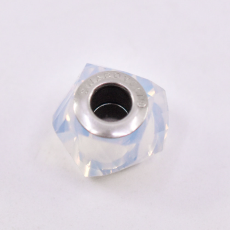 Berloque Swarovski Charm Becharmed Facetado White Opal 14mm