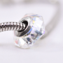 Berloque Swarovski Charm Becharmed Facetado Cristal Aurora Boreal 14mm
