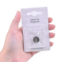 Berloque Swarovski Charm Becharmed Perola Preto 14mm