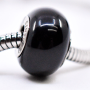 Berloque Swarovski Charm Becharmed Perola Preto 14mm