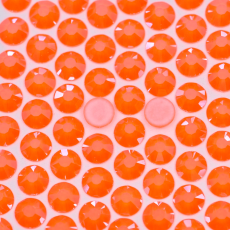 Strass Chaton Rose Máxima Preciosa® NO HF Cristal Neon Orange SS20 = 4,6mm