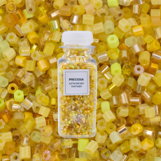 Mix de Vidrilhos Preciosa® Ornela Tons Amarelo Claro 2x9/0=2,6mm