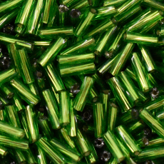 Canutilho Transparente Supreme AAA 2,5 (6mm) Verde Claro 57430