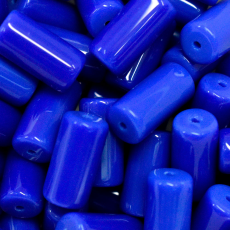 Conta de Vidro Supreme Firma Azul (33050) Fosca 20x10mm