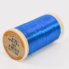 Linha Au Chinois Fils A Coudre 100% Poliamida Azul Metal (280) 40 Denier= 0,35mm