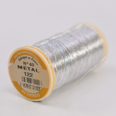 Linha Au Chinois Fils A Coudre 100% Poliamida Prata Metal (122) 40 Denier= 0,35mm