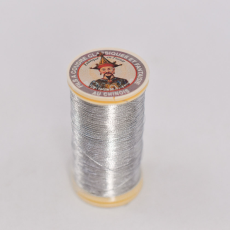 Linha Fil Au Chinois A Coudre Prata Metal (122) 40 Denier= 0,35mm