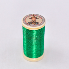 Linha Fil Au Chinois A Coudre Verde Metal (300) 40 Denier= 0,35mm