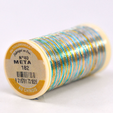 Linha Au Chinois Fils A Coudre 100% Poliamida Colorida Metal (182) 40 Denier = 0,35mm