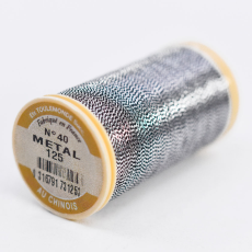 Linha Au Chinois Fils A Coudre 100% Poliamida Prata Metal (125) 40 Denier= 0,35mm