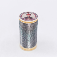 Linha Fil Au Chinois A Coudre Prata Metal (125) 40 Denier= 0,35mm