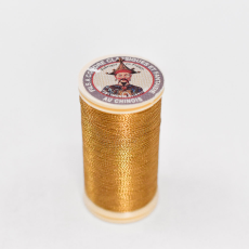 Linha Fil Au Chinois A Coudre Dourado Metal (280) 40 Denier= 0,35mm