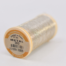 Linha Au Chinois Fils A Coudre 100% Poliamida Prata Metal (302) 40 Denier= 0,35mm