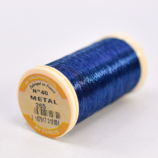 Linha Au Chinois Fils A Coudre 100% Poliamida Azul Metal (265) 40 Denier= 0,35mm