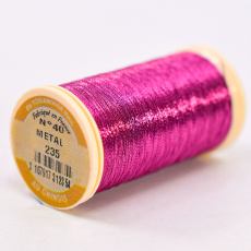 Linha Au Chinois Fils A Coudre 100% Poliamida Rosa Metal (235) 40 Denier= 0,35mm