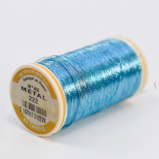 Linha Au Chinois Fils A Coudre 100% Poliamida Azul Metal (222) 40 Denier= 0,35mm