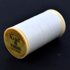 Linha Au Chinois de Algodão Coton Glace Fil A Grant Branco (100) 120 Denner= 0,20mm