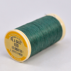Linha Au Chinois de Algodão Coton Glace Fil A Grant Verde (820) 120 Denner=0,20mm