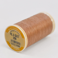 Linha Au Chinois de Algodão Coton Glace Fil A Grant Marrom (290) 120 Denner= 0,20mm