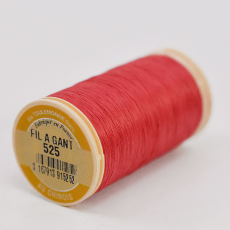 Linha Au Chinois de Algodão Coton Glace Fil A Grant Vermelho (525) 120 Denner= 0,20mm