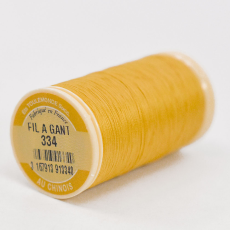 Linha Au Chinois de Algodão Coton Glace Fil A Grant Amarelo (334) 120 Denner= 0,20mm