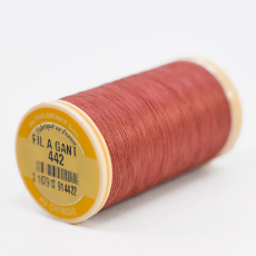 Linha Au Chinois de Algodão Coton Glace Fil A Grant Marrom (442) 120 Denner= 0,20mm