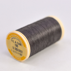 Linha Au Chinois de Algodão Coton Glace Fil A Grant Cinza 120 Denner= 0,20mm