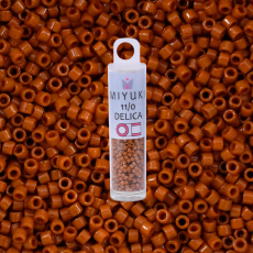 Miçanga Delica Miyuki Opaque Sienna Fosca (DB2109) 11/0 = 1,6mm