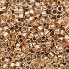 Fixador Trava Latão Tubo Art & Bijoux Dourado Vermelho 1,50x1,2mm