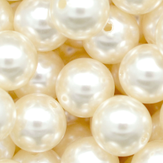 Pérola de Plástico ABS Supreme Creme 16mm