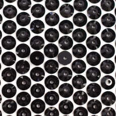 Lantejoula para costura Supreme Jet 6mm