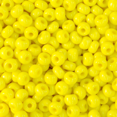 Miçanga Preciosa® Ornela Amarelo Fosco (83100) 5/0 aprox. 4,6mm