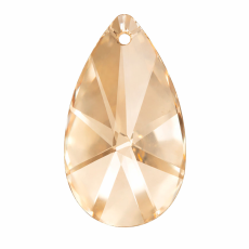 Amêndoa Pingente K9 LDI Cristais® art. 06 Cristal Honey 50x29mm