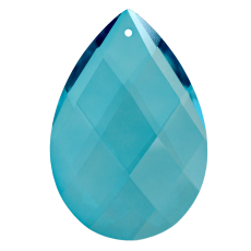 Amêndoa Pingente K9 LDI Cristais® art. 08 Água 76x50mm