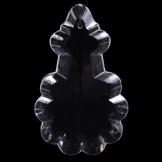 Placa Pingente Cristais Preciosa® art. 1002 Cristal 78x48mm=3 polegada