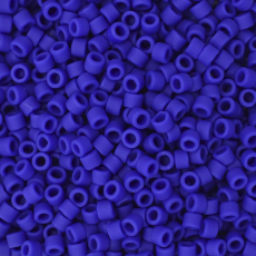 Miçanga Delica Miyukii Royal Blue Fosca Mate (DB756) 11/0 = 1,6mm